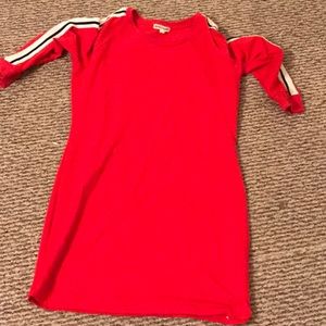 Red Casual Active Wear Dress